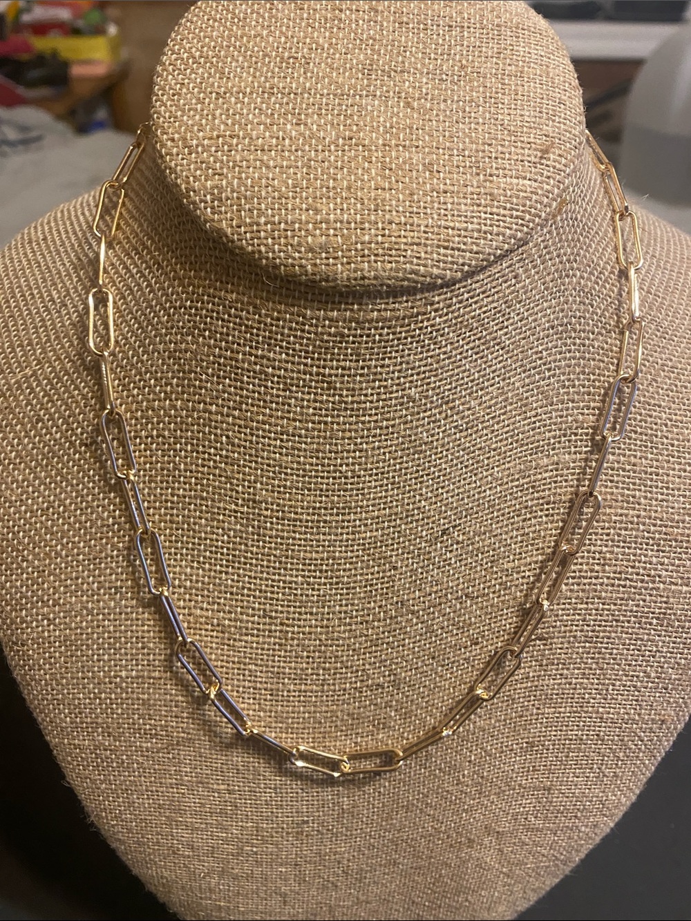 Gold Link Chain Necklace - Women Jewelry